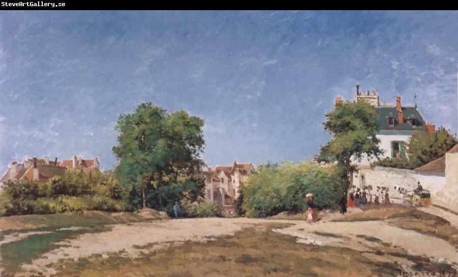 Camille Pissaro The Crossroads,pontoise